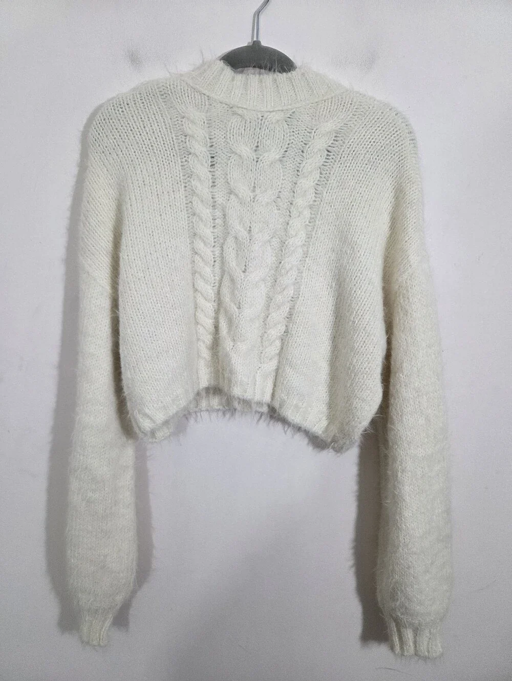 NWT Free People Willow Cardi Cardigan Sweater Tofu Combo Ivory Size Small Boho